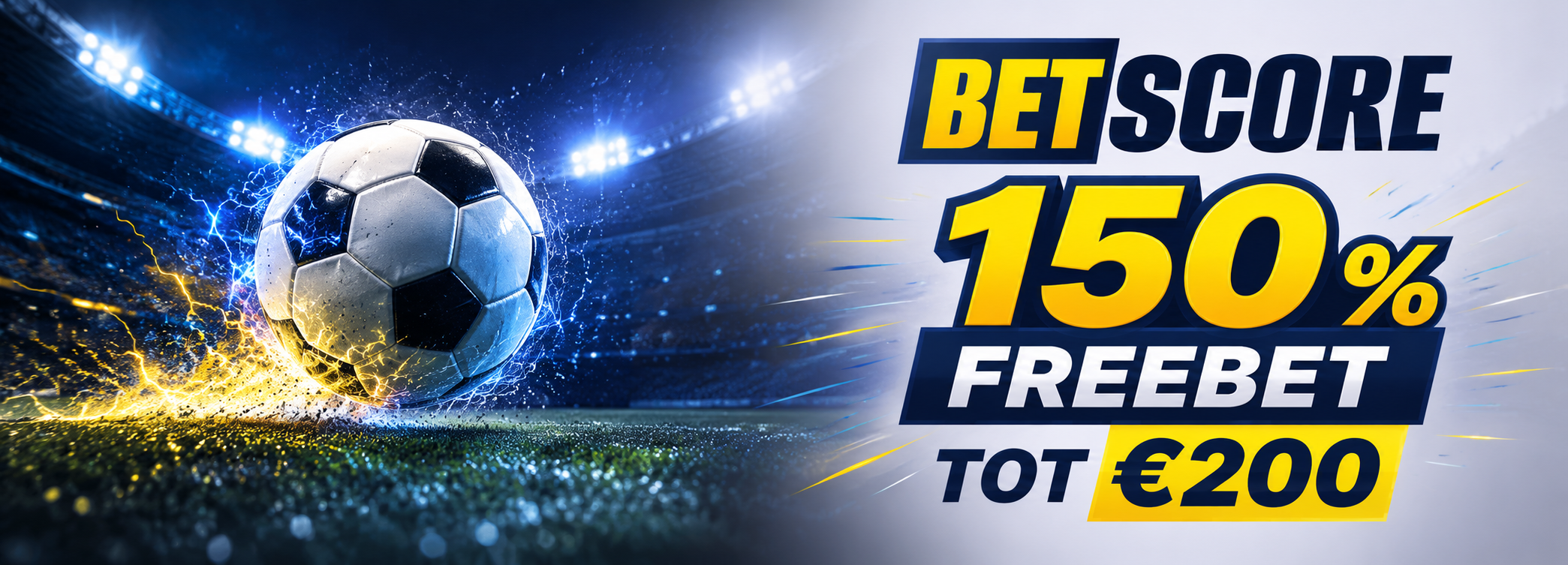150% freebet jusqu'à 200 €